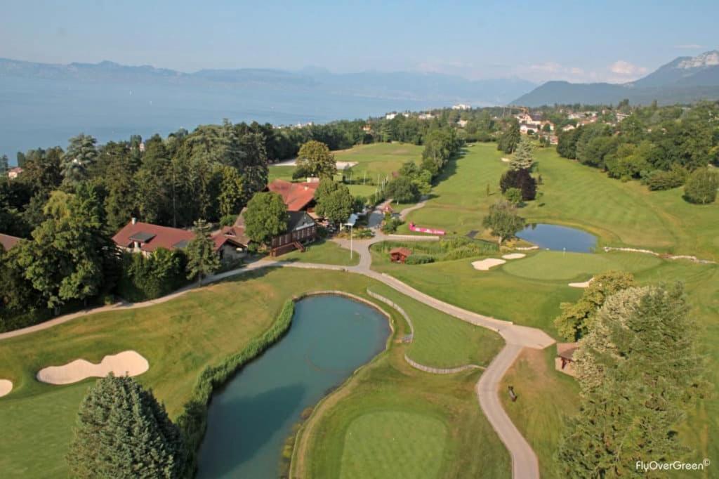 Апартаменты Maison Familiale Vue Lac Avec Jardin - A 10Mn Du Lac Et Stations De Ski Амфион-ле-Бен Экстерьер фото